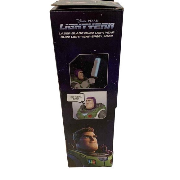Disney Pixar Laser Blade Buzz Lightyear Action Figure Toy Damaged Box - Picture 3 of 5